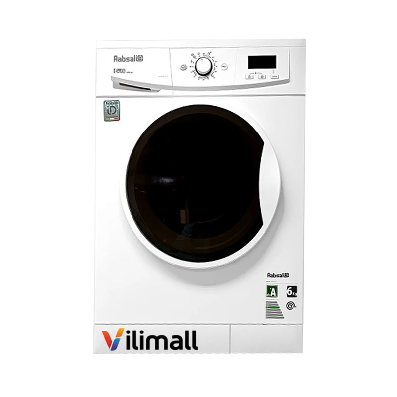 ماشین لباسشویی آبسالABSAL WRE6410-W | لباسشویی ۶ کیلوگرم |خرید با گارانتی